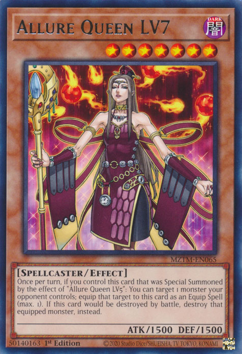 魅惑の女王Lv7 アリュールクイーン Allure Queen LV7 - Yugipedia