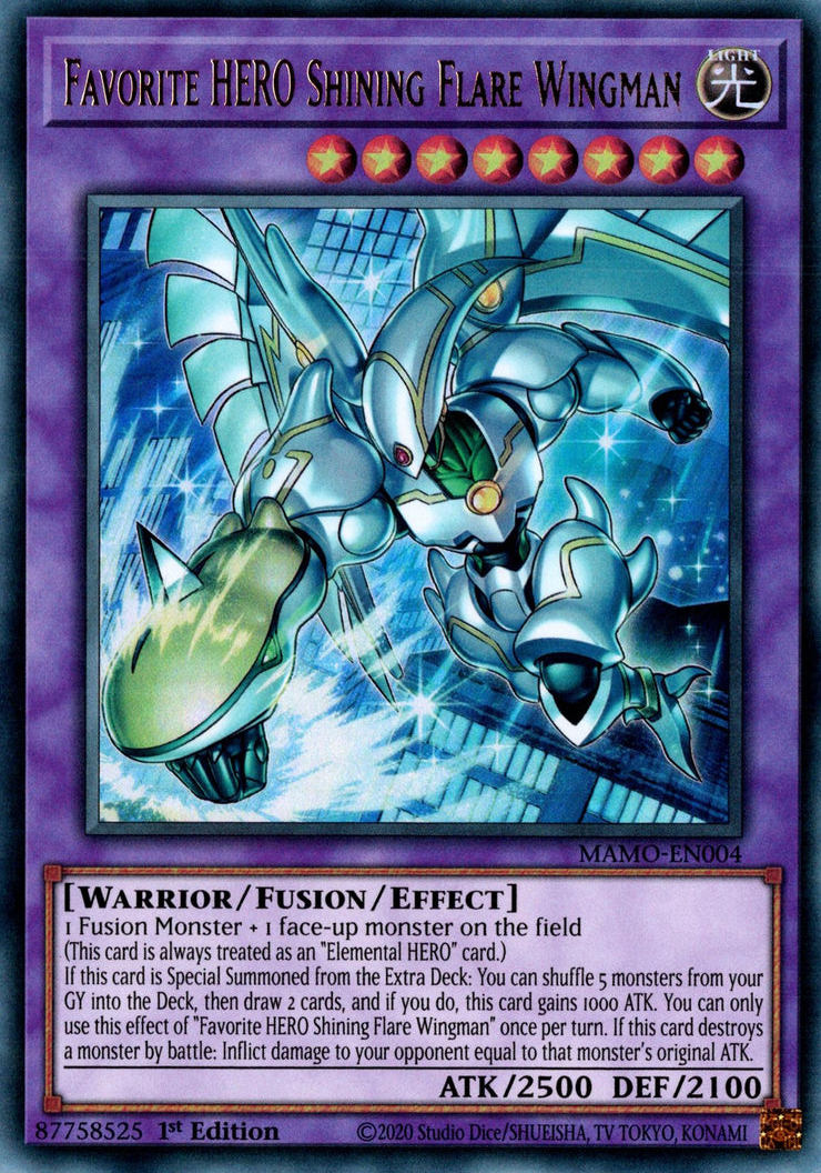 Favorite HERO Shining Flare Wingman - Yugipedia