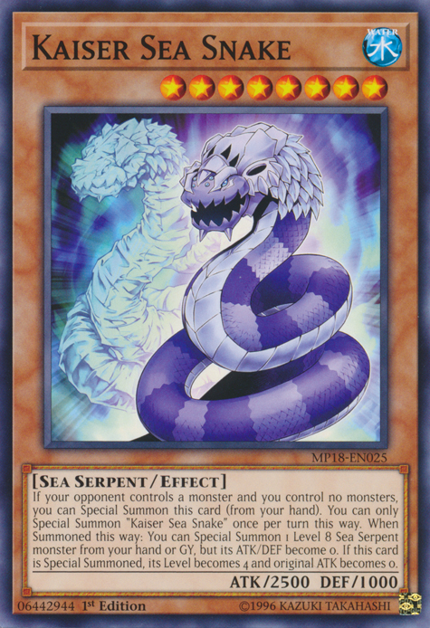 Kaiser Sea Snake - Yugipedia