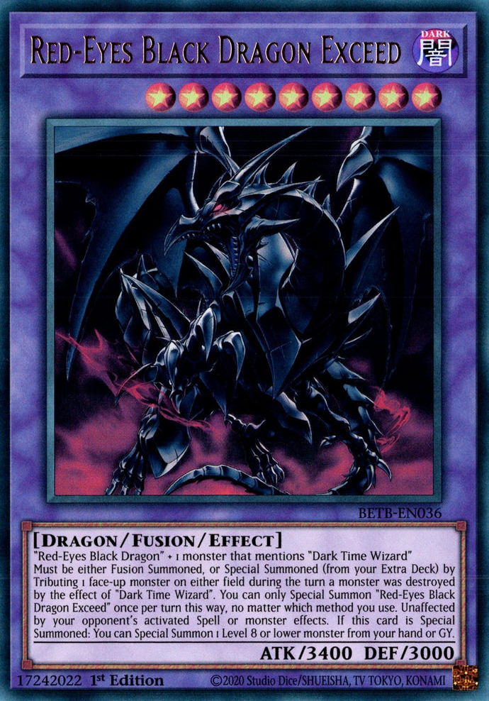 Red-Eyes Black Dragon Exceed - Yugipedia