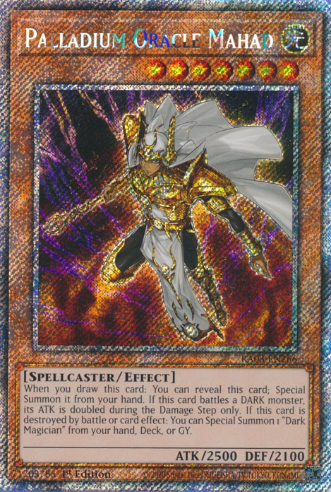 遊戯王OCG PALLADIUM ORC - MAHAD 20周年記念 Palladium Oracle Mahad - Yugipedia