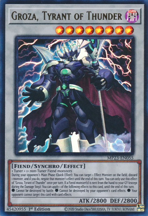 Groza, Tyrant of Thunder - Yugipedia - Yu-Gi-Oh! wiki