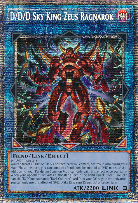 D/D/D-Himmelskönig Zeus Ragnarok (D/D/D Sky King Zeus Ragnarok)