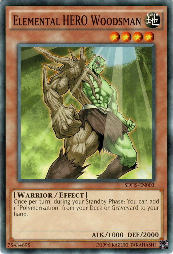 Elemental HERO Woodsman - Yugipedia