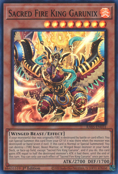 Heiliger Feuerkönig Garunix (Sacred Fire King Garunix)