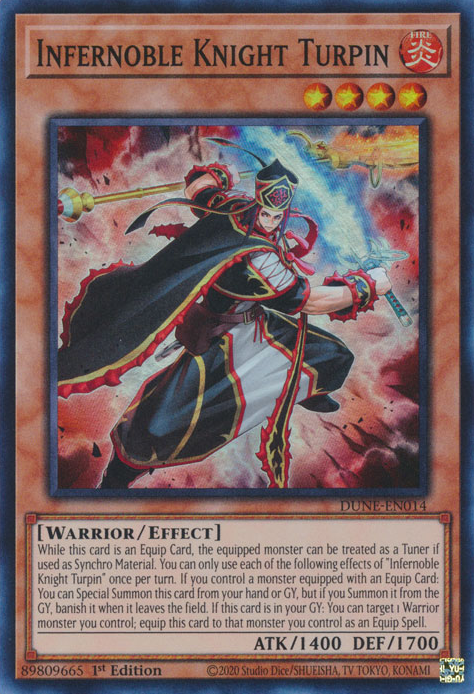 Flammedler Ritter Turpin (Infernoble Knight Turpin)