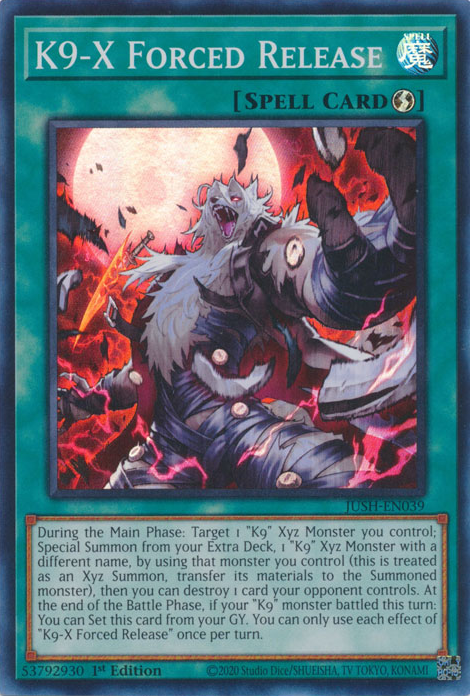 K9-X Forced Release - Yugipedia
