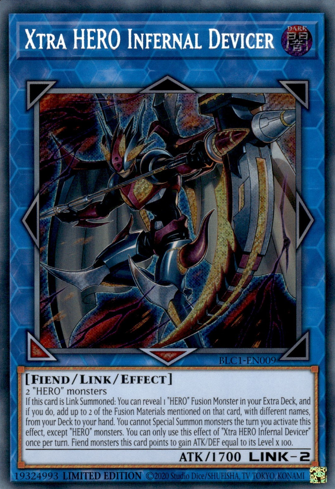 Xtra HERO Infernal Devicer - Yugipedia