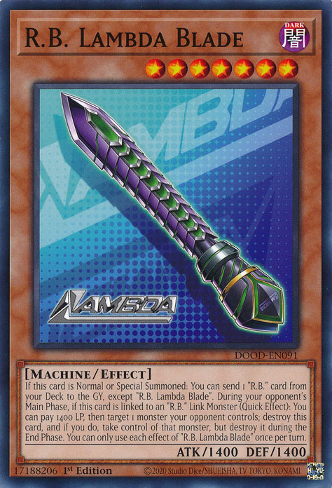 R.B. Lambda Klinge (R.B. Lambda Blade)