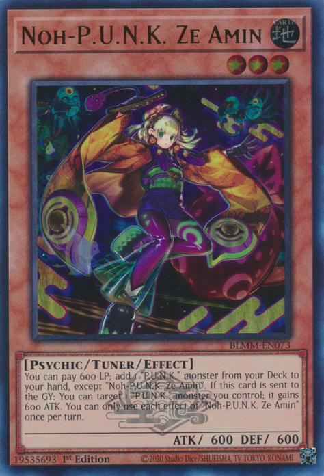 No－P.U.N.K.セアミン　遊戯王　ミニ色紙 No－P.U.N.K.セアミン 遊戯王 ミニ色紙