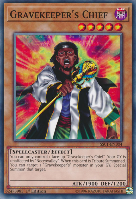 Gravekeeper S Chief Yugipedia Yu Gi Oh Wiki