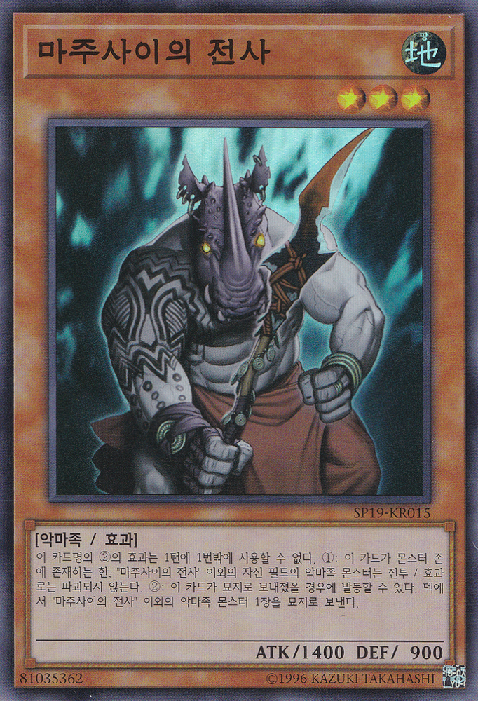 마주사이의 전사