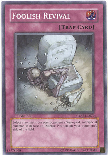 revive yugioh card Foolish Revival