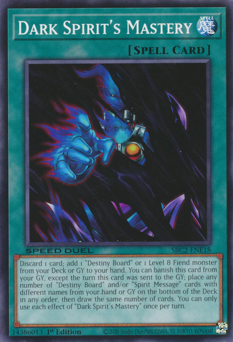 Dark Spirit's Mastery - Yugipedia