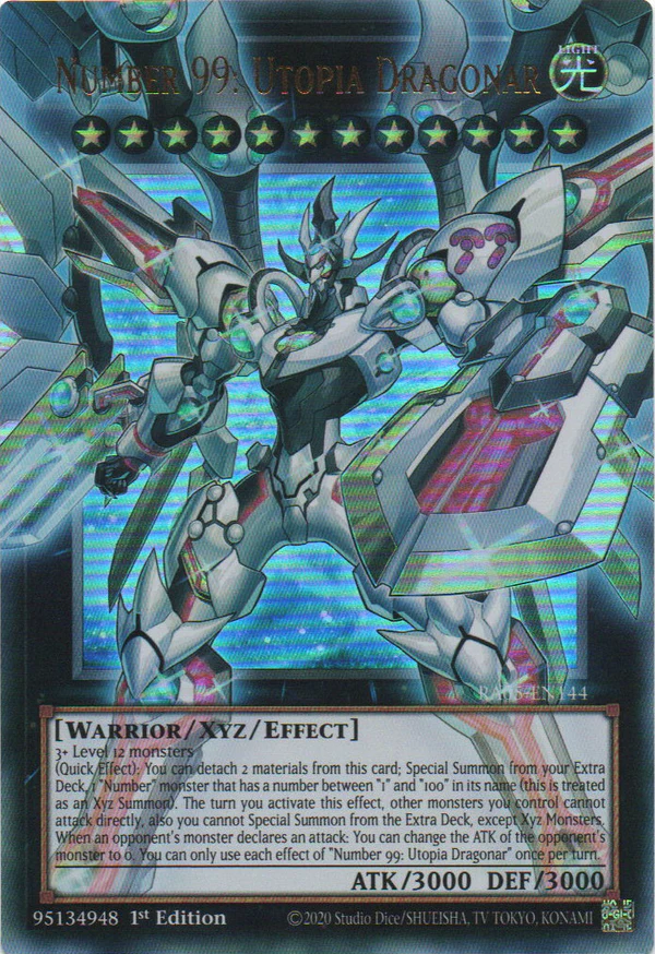Number 99: Utopia Dragonar - Yugipedia
