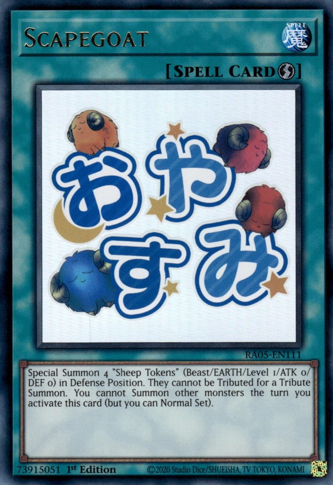 Scapegoat - Yugipedia
