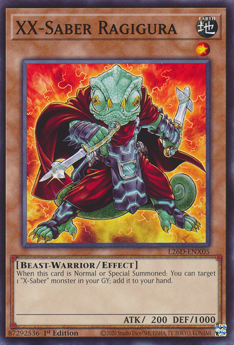 XX-Saber Ragigura - Yugipedia