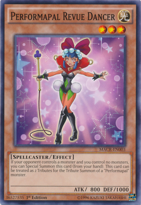 Performapal Revue Dancer - Yugipedia