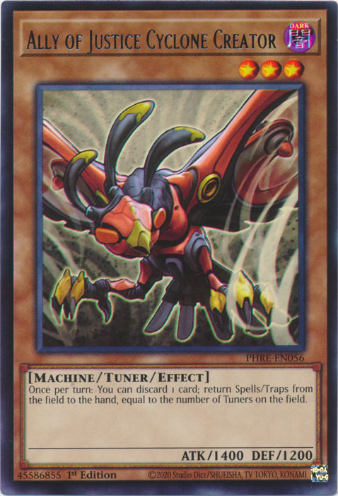 Ally of Justice Cyclone Creator - Yugipedia