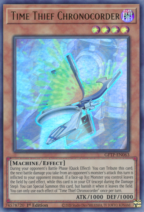 Time Thief Chronocorder - Yugipedia