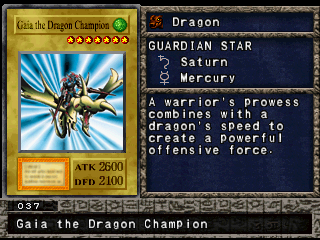 Gaia The Dragon Champion Fusion Mint Collection Yu-gi-oh