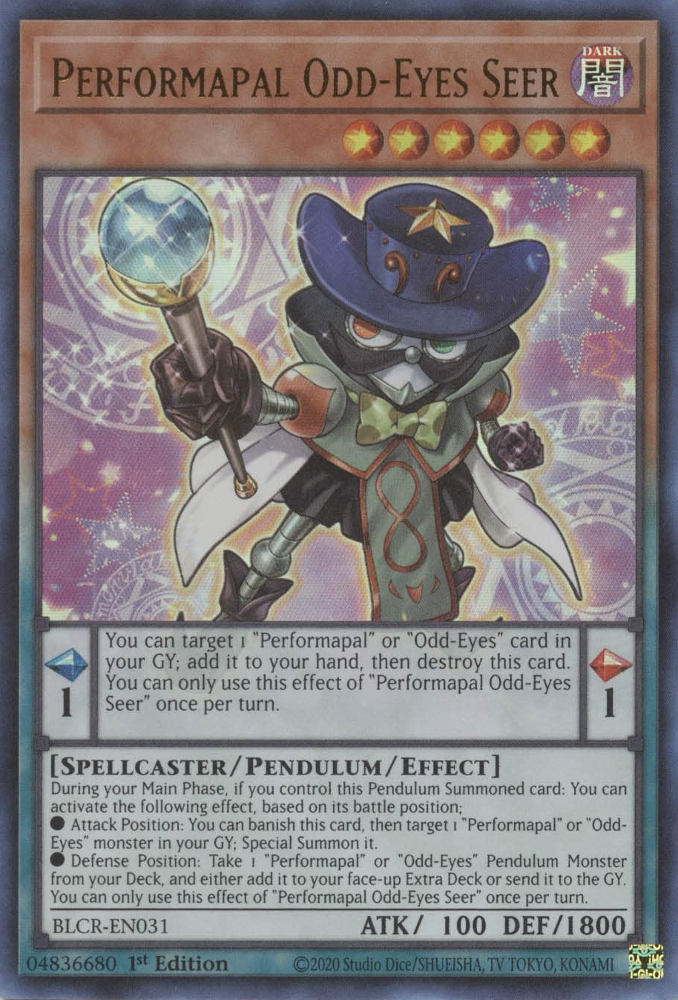 yugioh performapal odd eyes deck ODD-EYES PENDULUM DECK PERFORMAPAL ARC SEALED LEGENDARY DRAGONS YUGIOH 1st  BOX