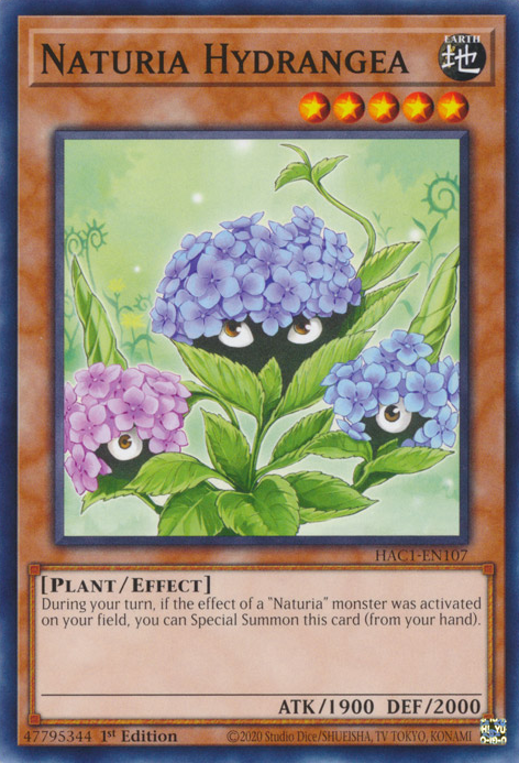 ꙳★*ハイドランジア꙳★* Naturia Hydrangea - Yugipedia