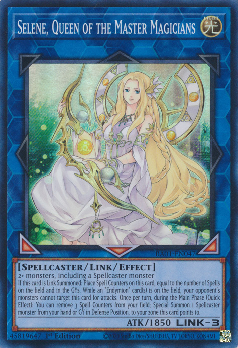 Selene, Queen of the Master Magicians - Yugipedia - Yu-Gi-Oh! wiki