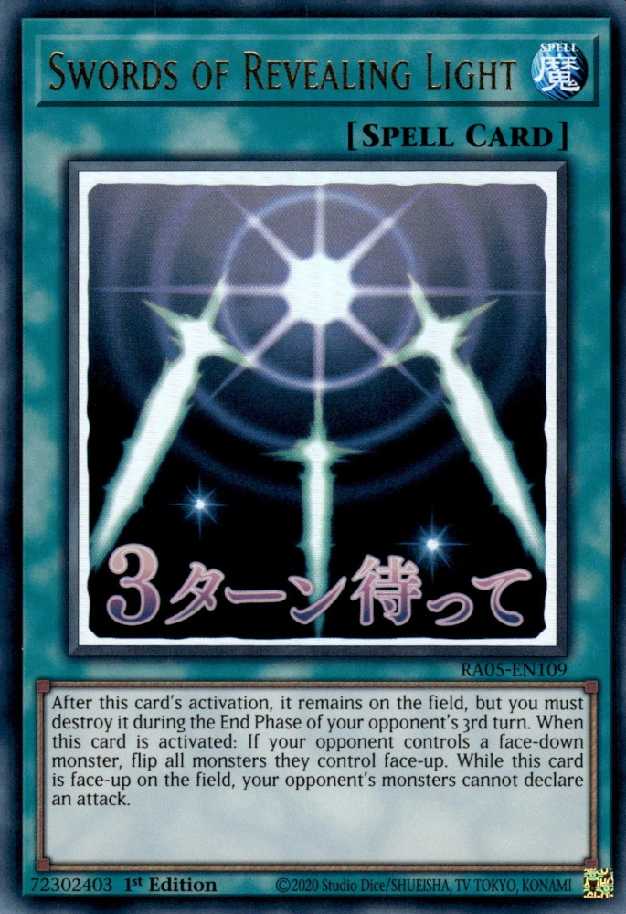 Swords of Revealing Light - Yugipedia Swords of Revealing Light - Yugipedia