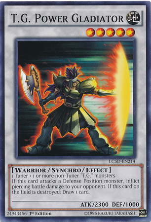 T.G. Power Gladiator - Yugipedia - Yu-Gi-Oh! wiki