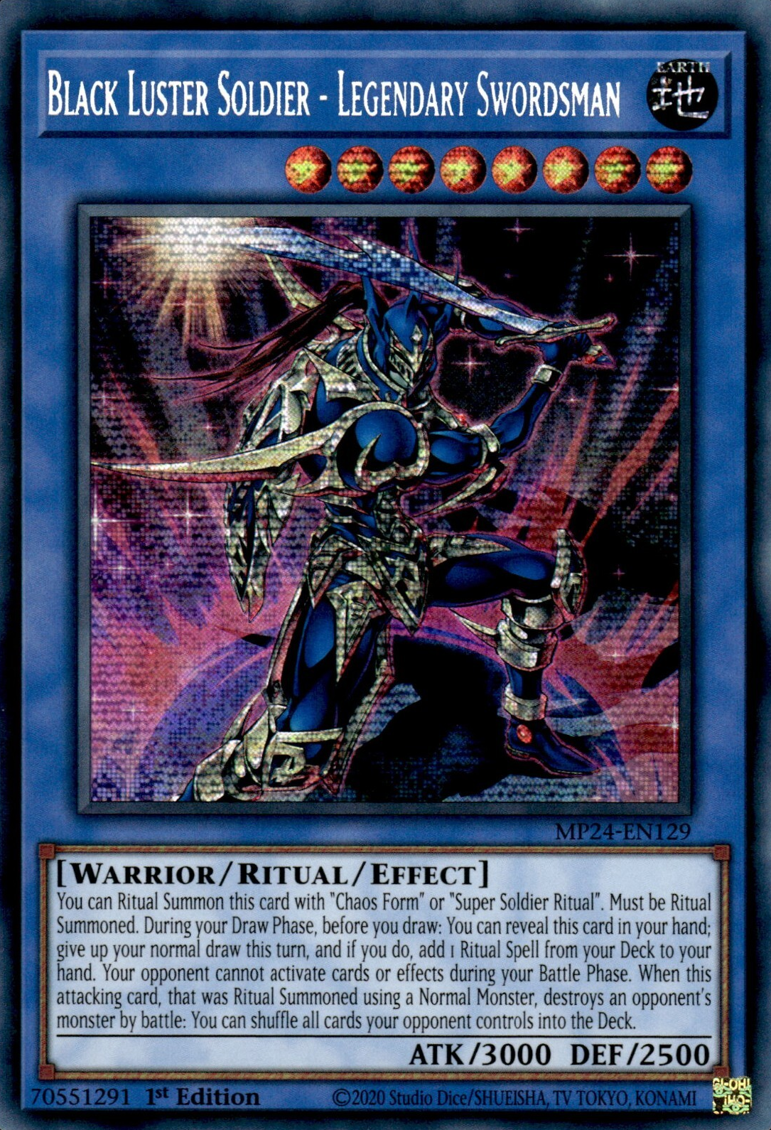 Black Luster Soldier - Legendary Swordsman - Yugipedia