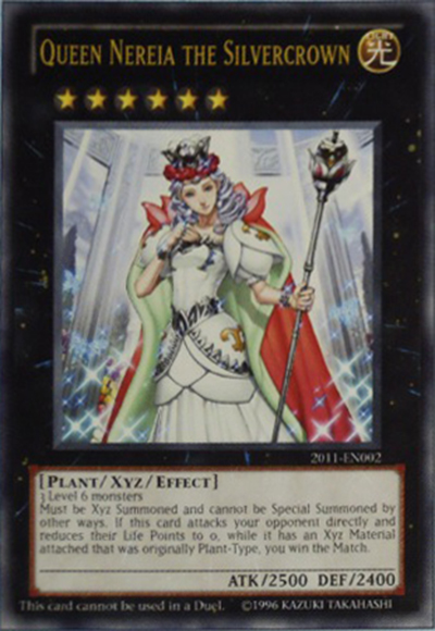Orica Cosplay Queen Nereia The Silvercrown custom Proxy Card! 