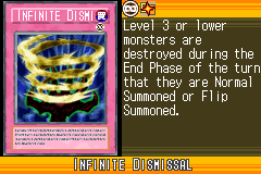 Infinite Dismissal, Yu-Gi-Oh!