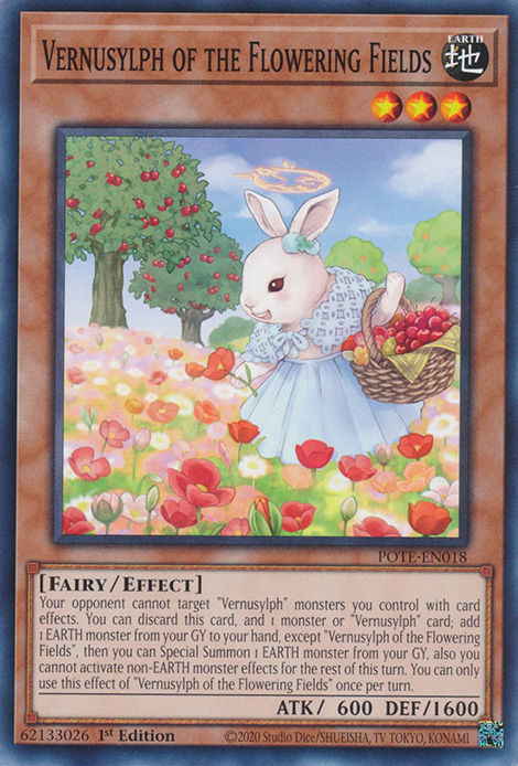 yugioh fairy field card Ancient Dragon - RA01-EN030 Super Rare 077 Prickle Fairy Earth Plant/4/300/2000 Your opponent cannot attack Insect Vernusylph of the Flowering Fields