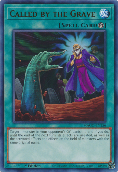 YUGIOH DUDE-EN044 Called by the Grave 1st Edition Ultra Rare 