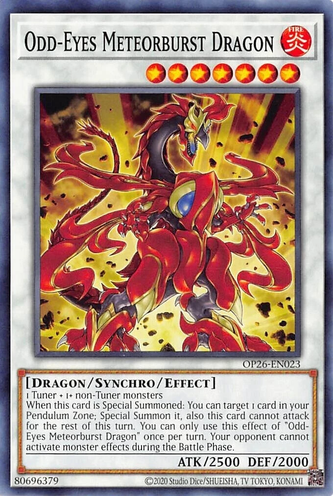 Odd-Eyes Meteorburst Dragon - Yugipedia