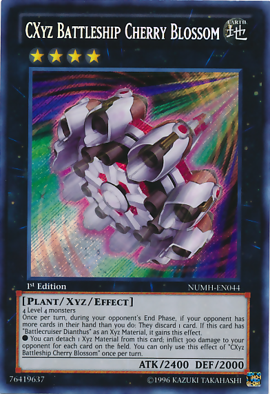 Cxyz Battleship Cherry Blossom Yugipedia Yu Gi Oh Wiki