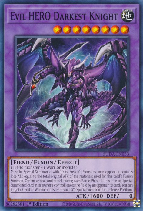 Evil HERO Darkest Knight - Yugipedia
