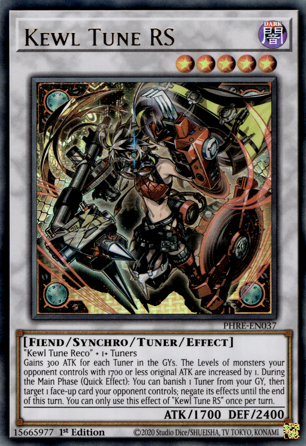 遊戯王 英語版 [EU] Kewl Tune RS 　スターライト Kewl Tune RS - Yugipedia