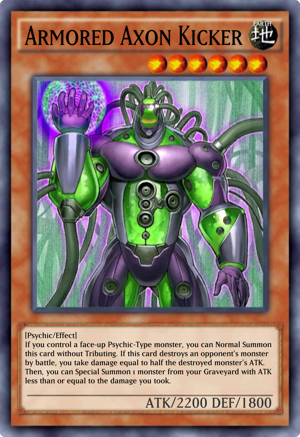 Armored Axon Kicker (Duel Links) - Yugipedia - Yu-Gi-Oh! wiki