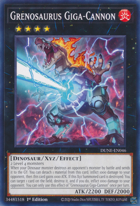 Grenosaurier Gigakanone (Grenosaurus Giga-Cannon)