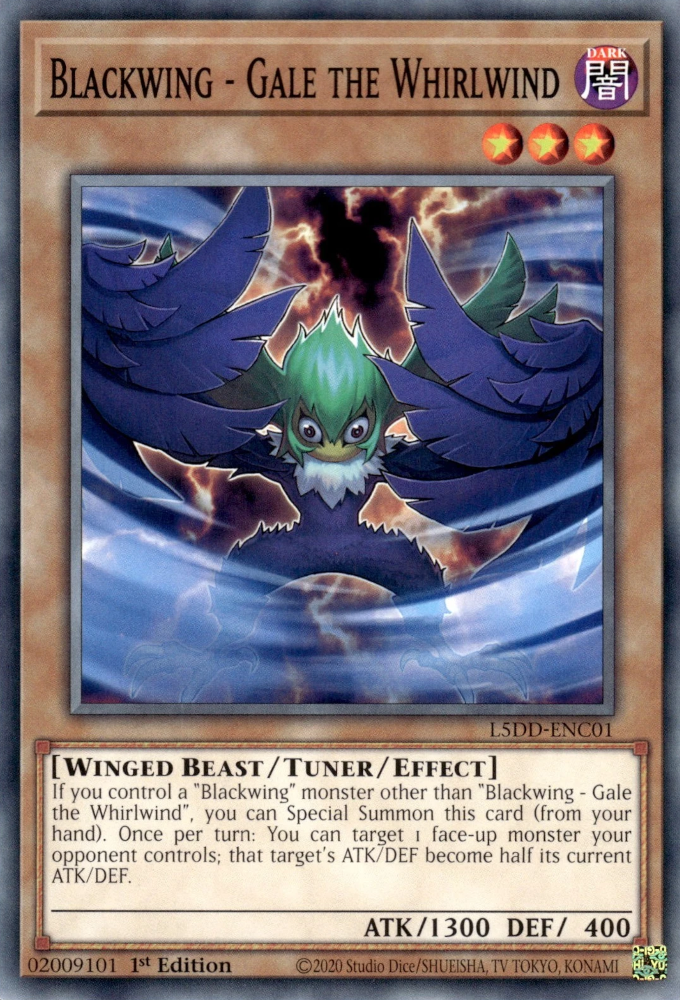 遊戯王カード vol2 vol3 vol4 vol5 vol6 vol7 Blackwing - Gale the Whirlwind - Yugipedia
