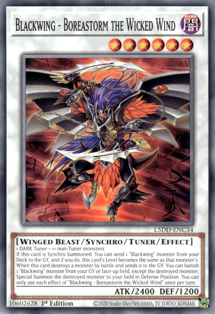 Blackwing - Boreastorm the Wicked Wind - Yugipedia