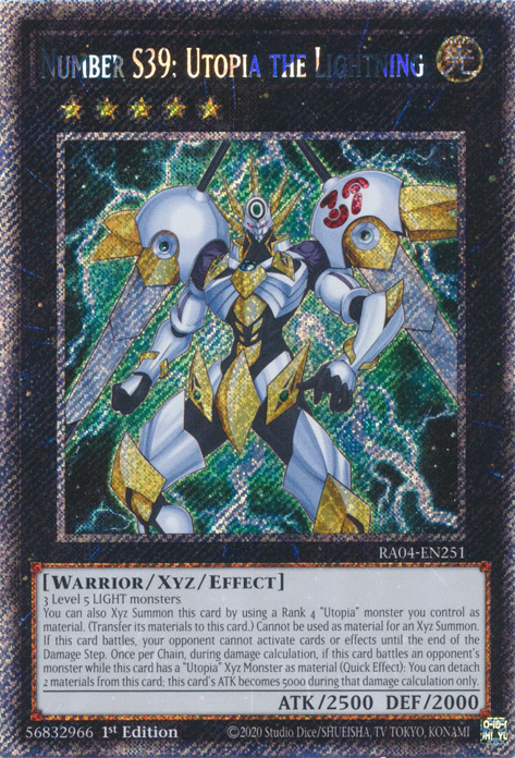Number S39: Utopia the Lightning - Yugipedia Number S39: Utopia the Lightning - Yugipedia