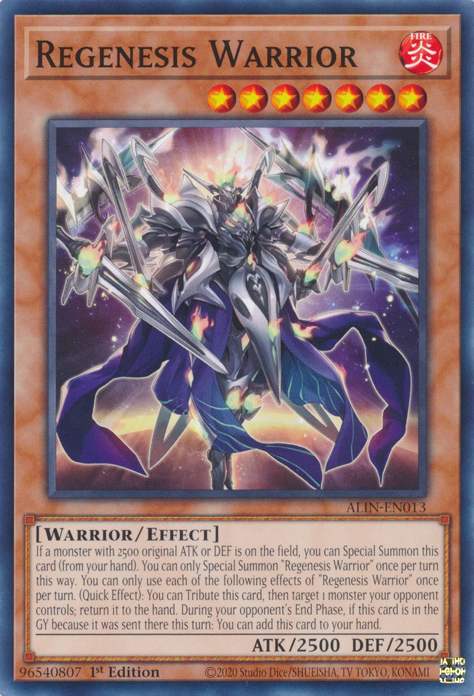 Sato リ・ジェネシスRe:Genesis season1~4Fina Regenesis Archfiend Bemidbar ALIN-JP016 Quarter Century