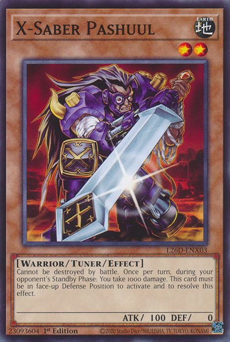 Yu X-Saber Pashuul - Yugipedia