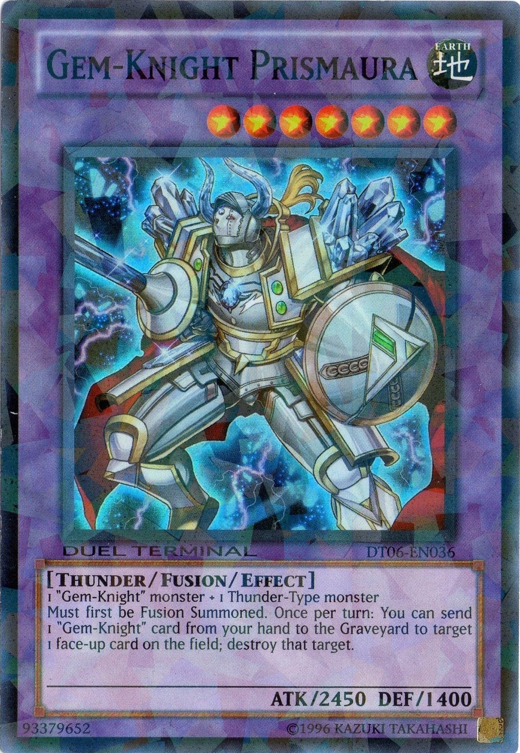 Gem-Knight Prismaura, Limited, front