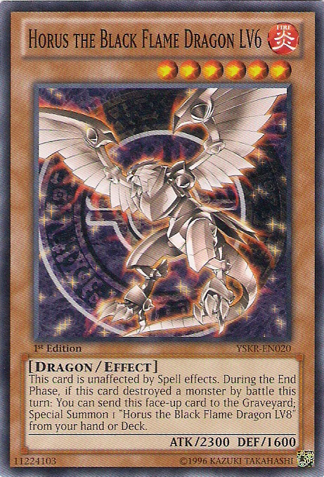 Horus the Black Flame Dragon LV6 - Yugipedia - Yu-Gi-Oh! wiki