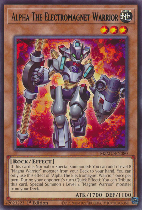 Alpha The Electromagnet Warrior - Yugipedia