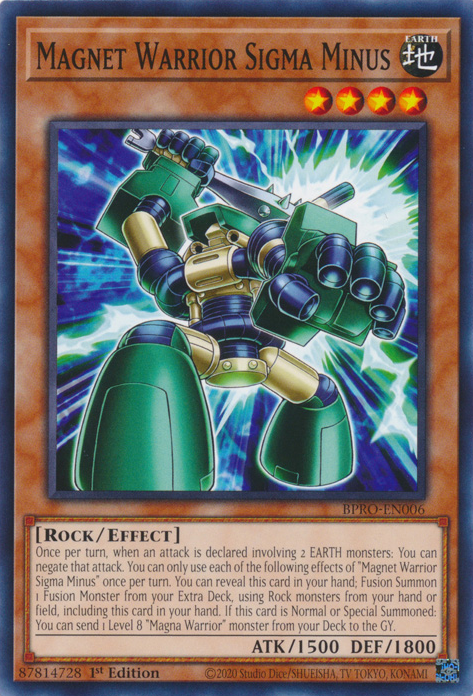 Magnetkrieger Sigma Minus (Magnet Warrior Sigma Minus)